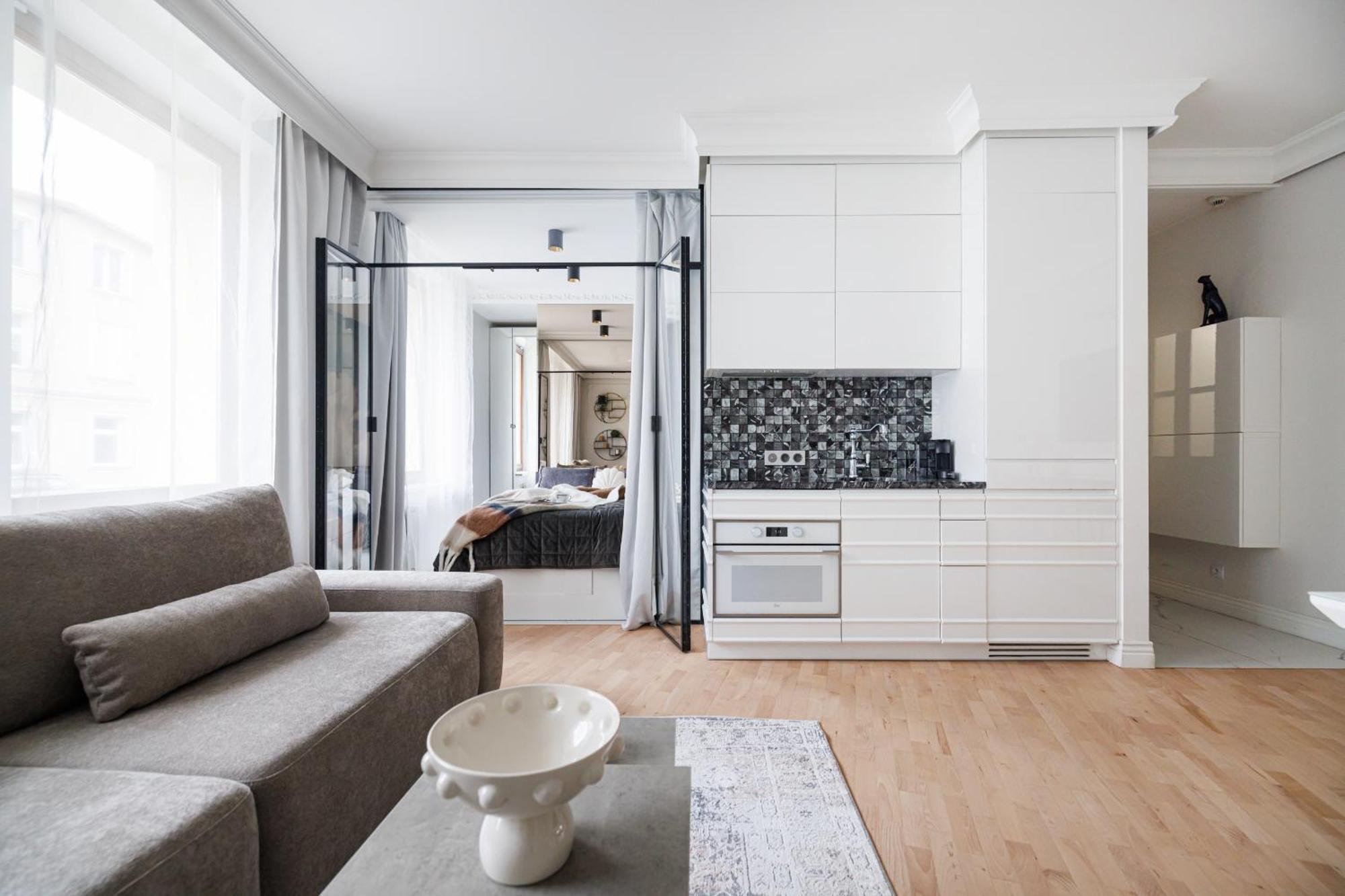 Gold By Praia Apartments - 600 M Do Plazy - Parking Сопот Екстериор снимка
