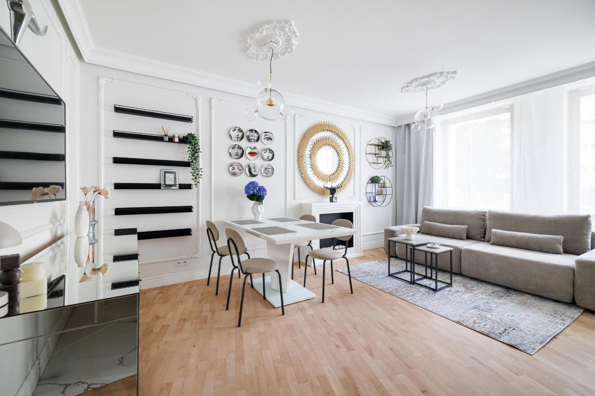 Gold By Praia Apartments - 600 M Do Plazy - Parking Сопот Екстериор снимка